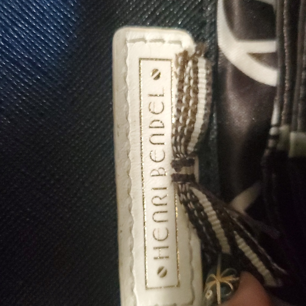 Henri Bendel Black Crossbody Bag with Gold Chain - Picture 9 of 14